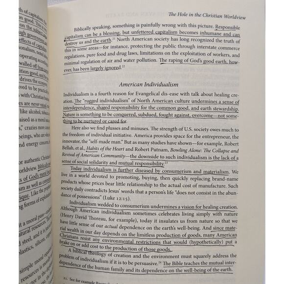 Salvation Means Creation Healed - Howard Snyder Ex Textbook - Softbound - Picture 5 of 8